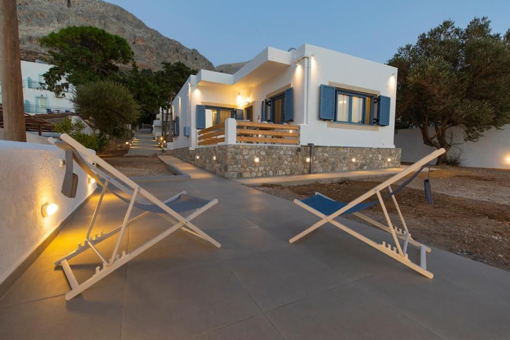 Villa Maria - Seashore Serenity Villa At Myrties Beach Kalymnos Buitenkant foto