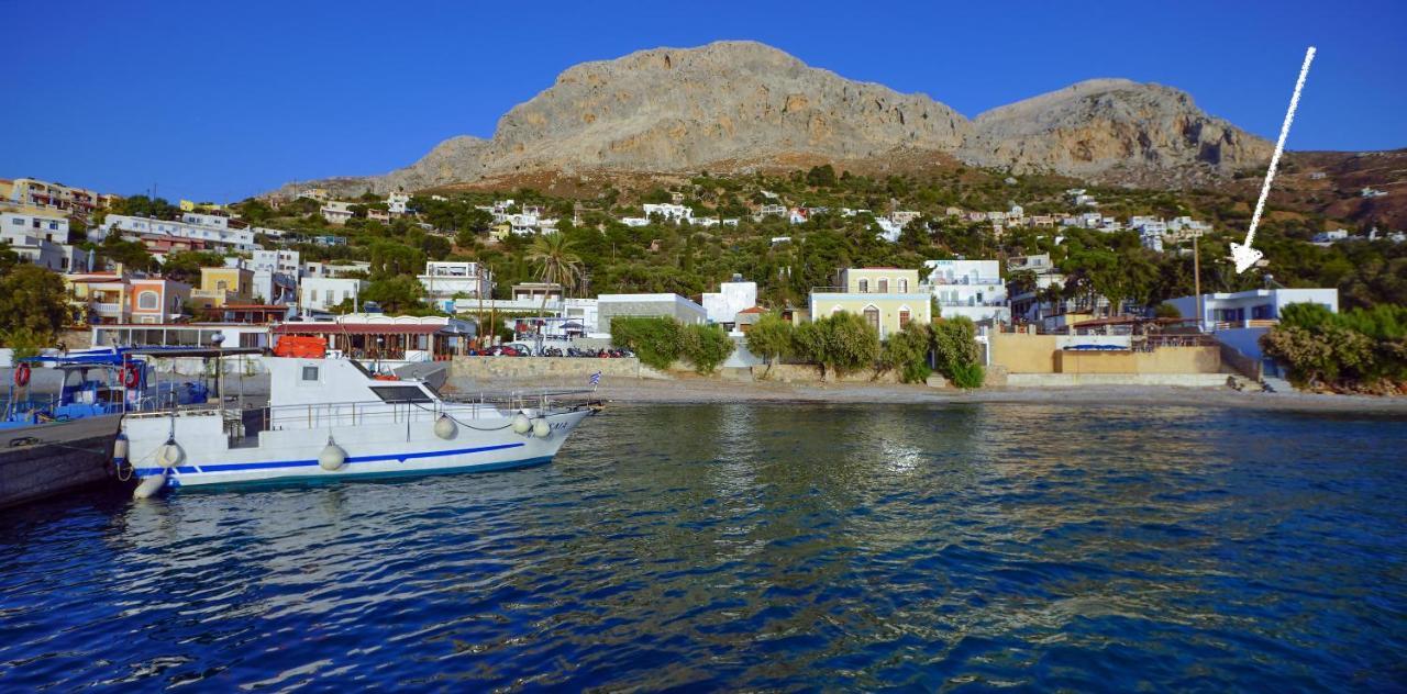 Villa Maria - Seashore Serenity Villa At Myrties Beach Kalymnos Buitenkant foto