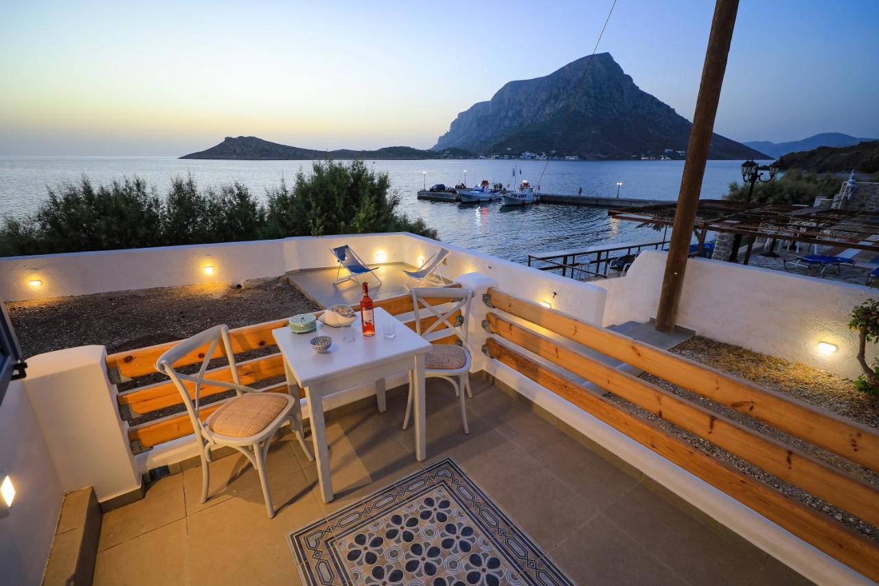Villa Maria - Seashore Serenity Villa At Myrties Beach Kalymnos Buitenkant foto