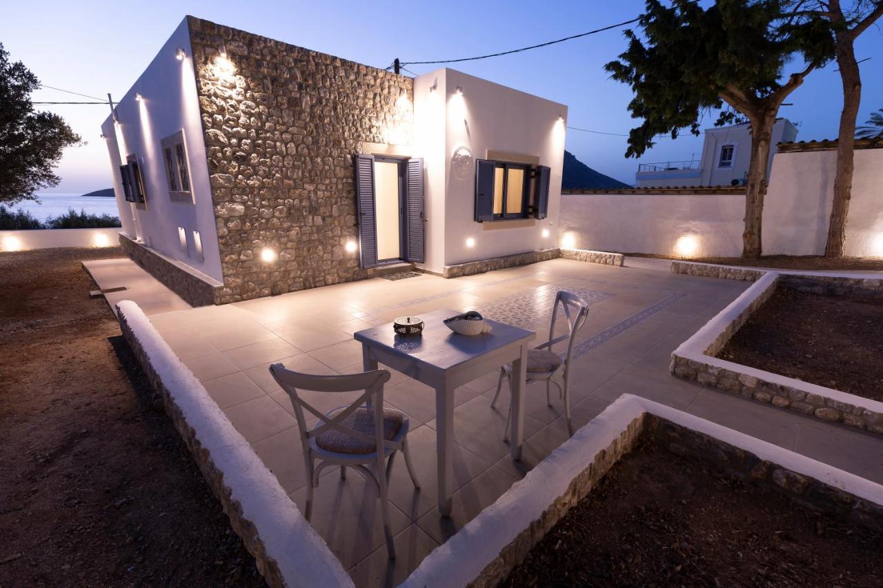 Villa Maria - Seashore Serenity Villa At Myrties Beach Kalymnos Buitenkant foto