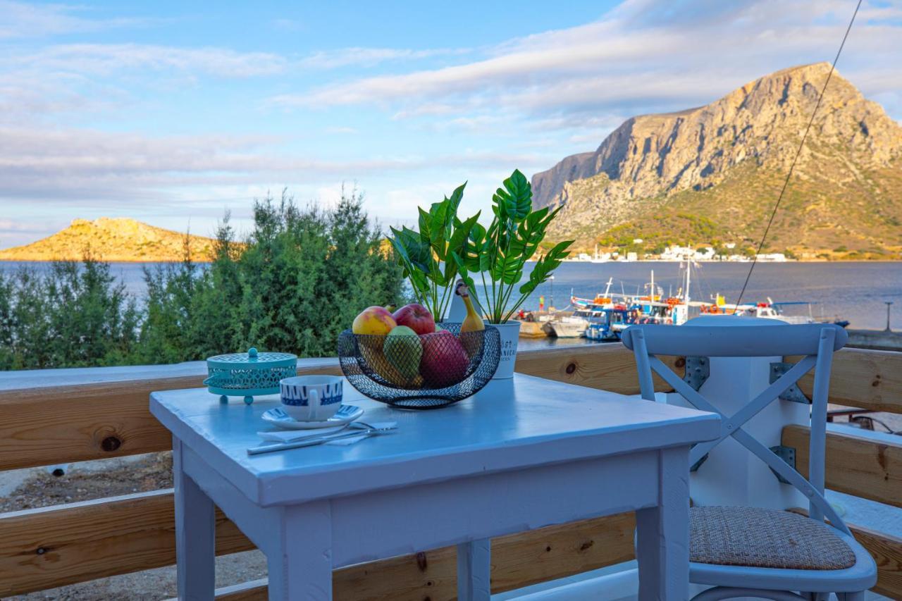 Villa Maria - Seashore Serenity Villa At Myrties Beach Kalymnos Buitenkant foto